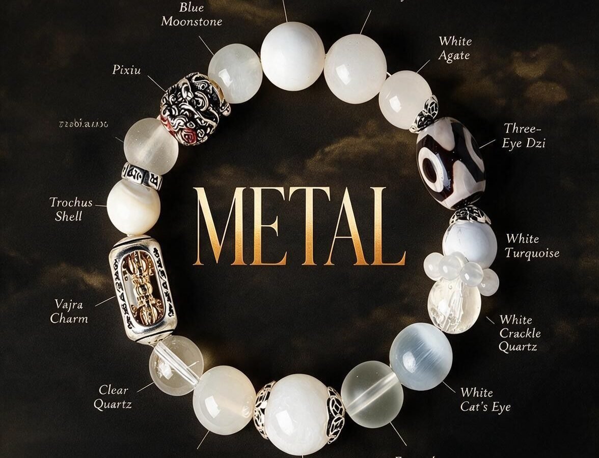 Metal · Sharp Edge, Golden Fortune · Five Elements Natural Metal Crystal