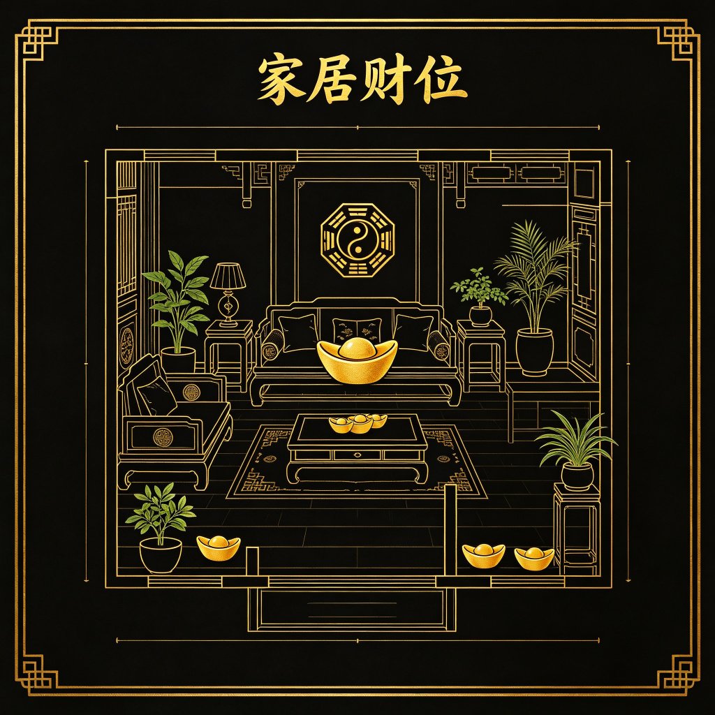 家居财位怎么找？两种方法 + 常见误区 / How to Find Your Wealth Corner: 2 Methods + Common Mistakes