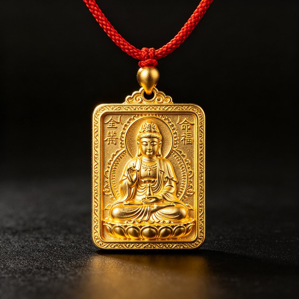 本命佛生肖吊坠 / Guardian Buddha Zodiac Pendant