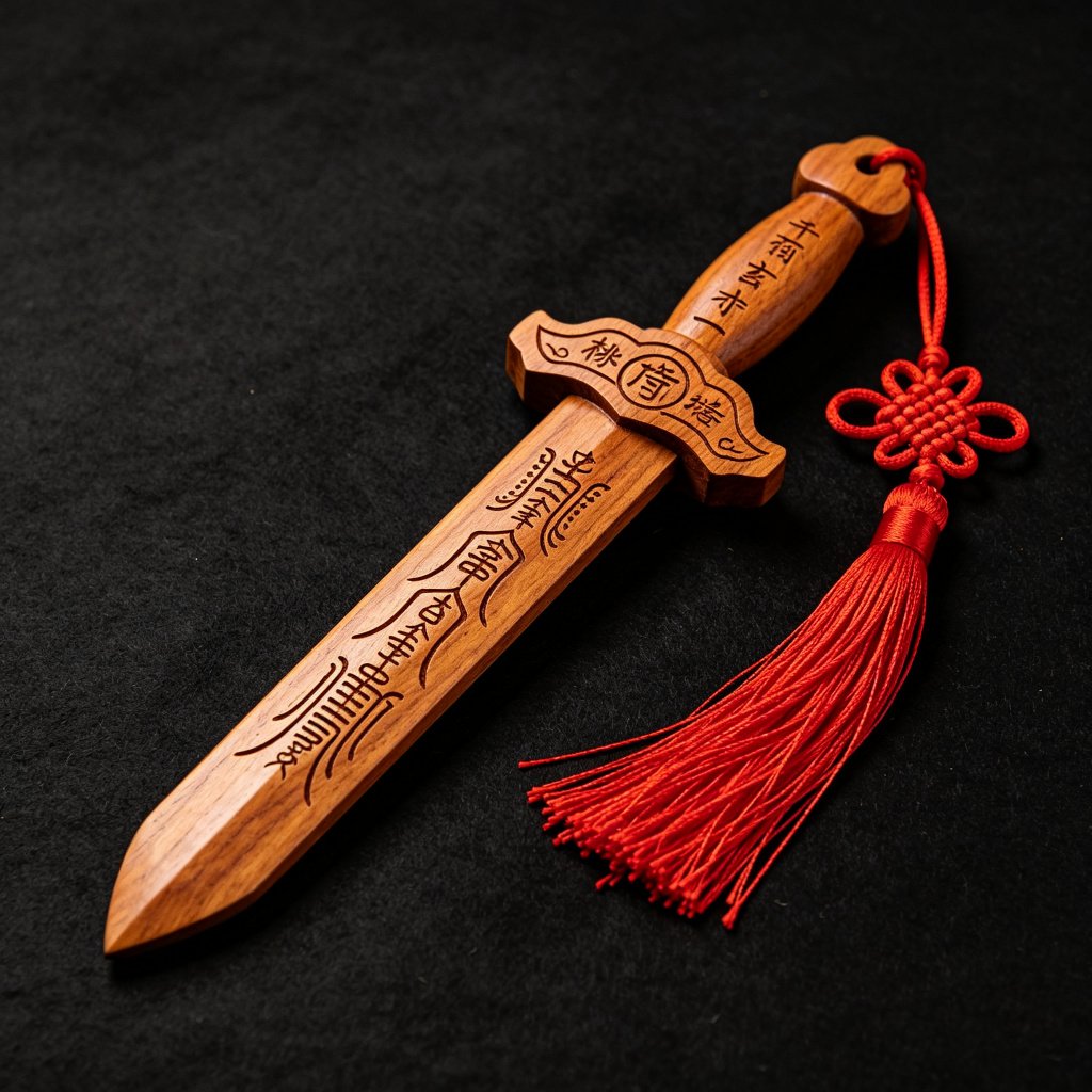 桃木辟邪剑 / Peach Wood Sword